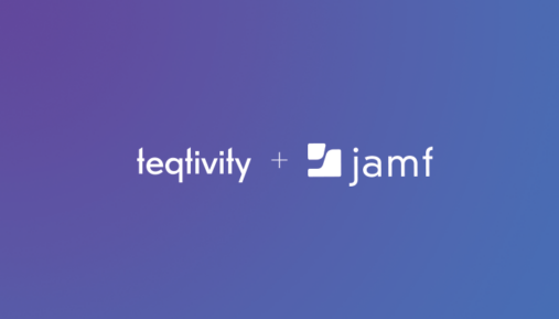 Office desks with computers