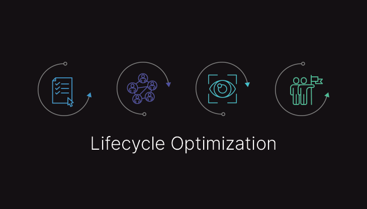 Office desks with computers