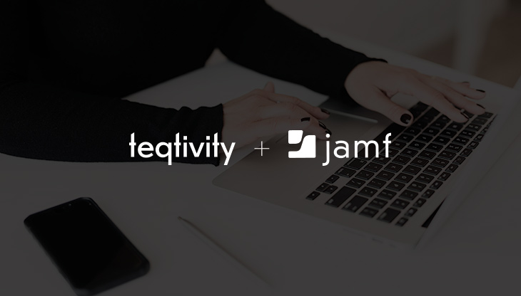 Office desks with computers