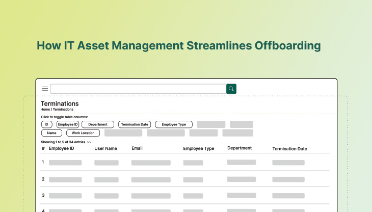 Office desks with computers