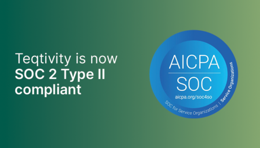 Office desks with computers