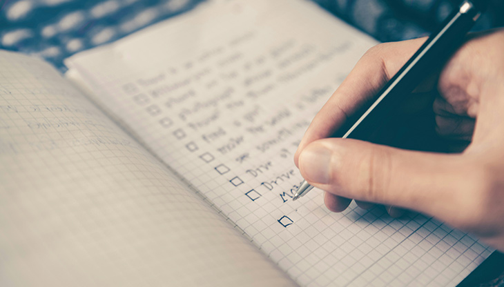 Office desks with computers