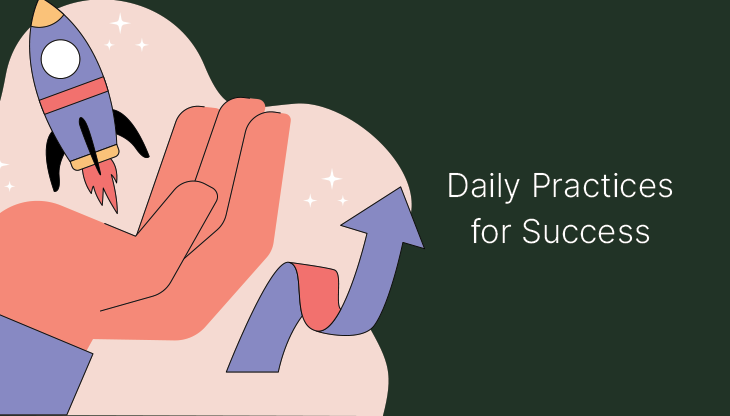 Office desks with computers