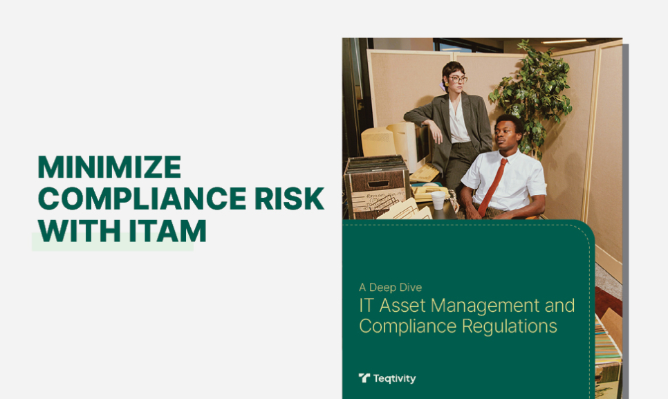 Office desks with computers