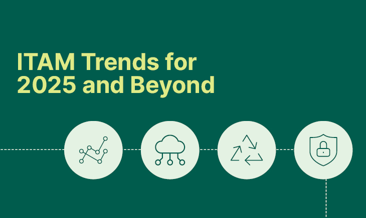 Office desks with computers