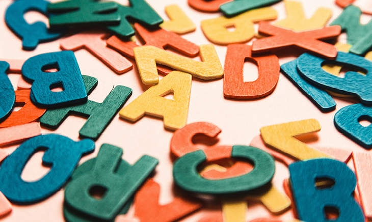 Office desks with computers