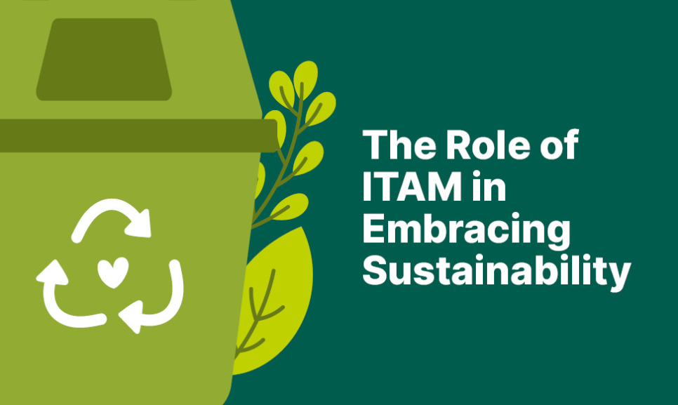 Office desks with computers