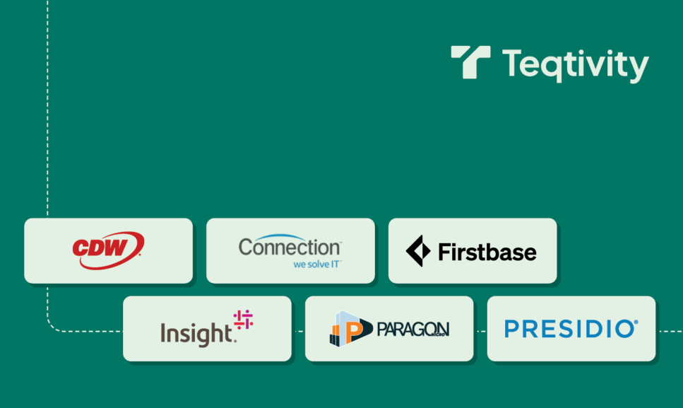 Office desks with computers