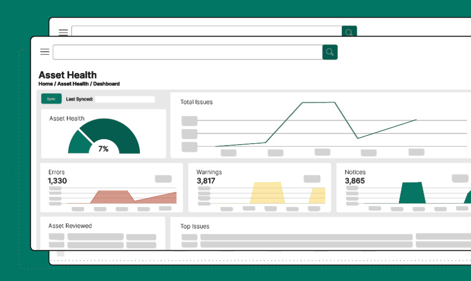 Office desks with computers