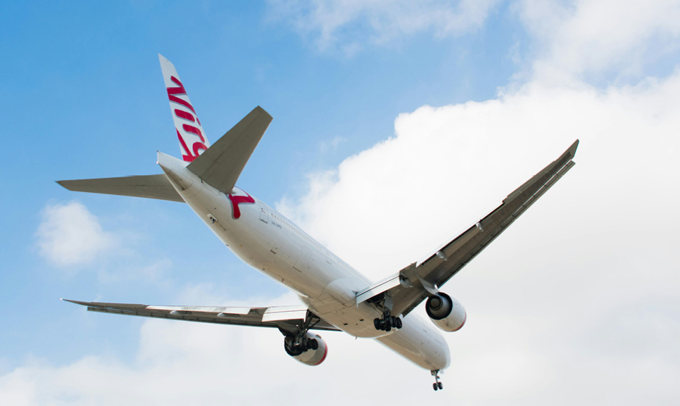 Office desks with computers