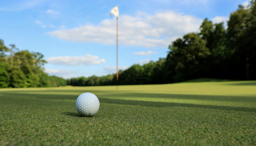 Office desks with computers