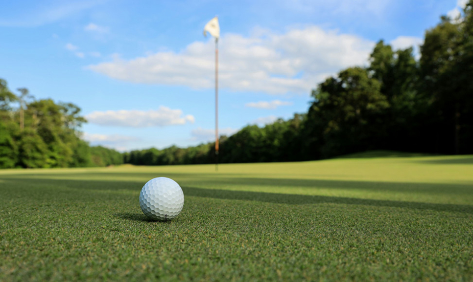 Office desks with computers